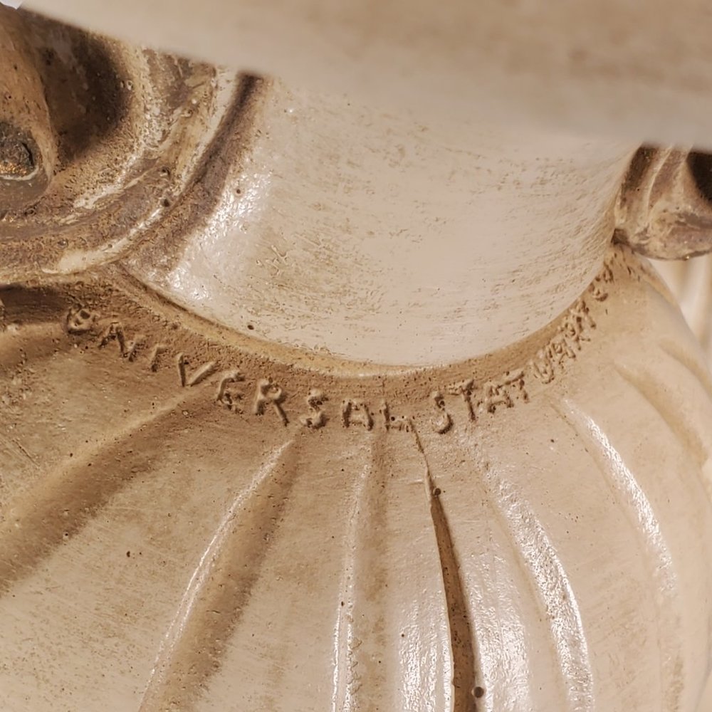 Two Circa 1957 Chicago Double Candle Stick Holders Chicago Universal Statuary - Picture 12 of 15